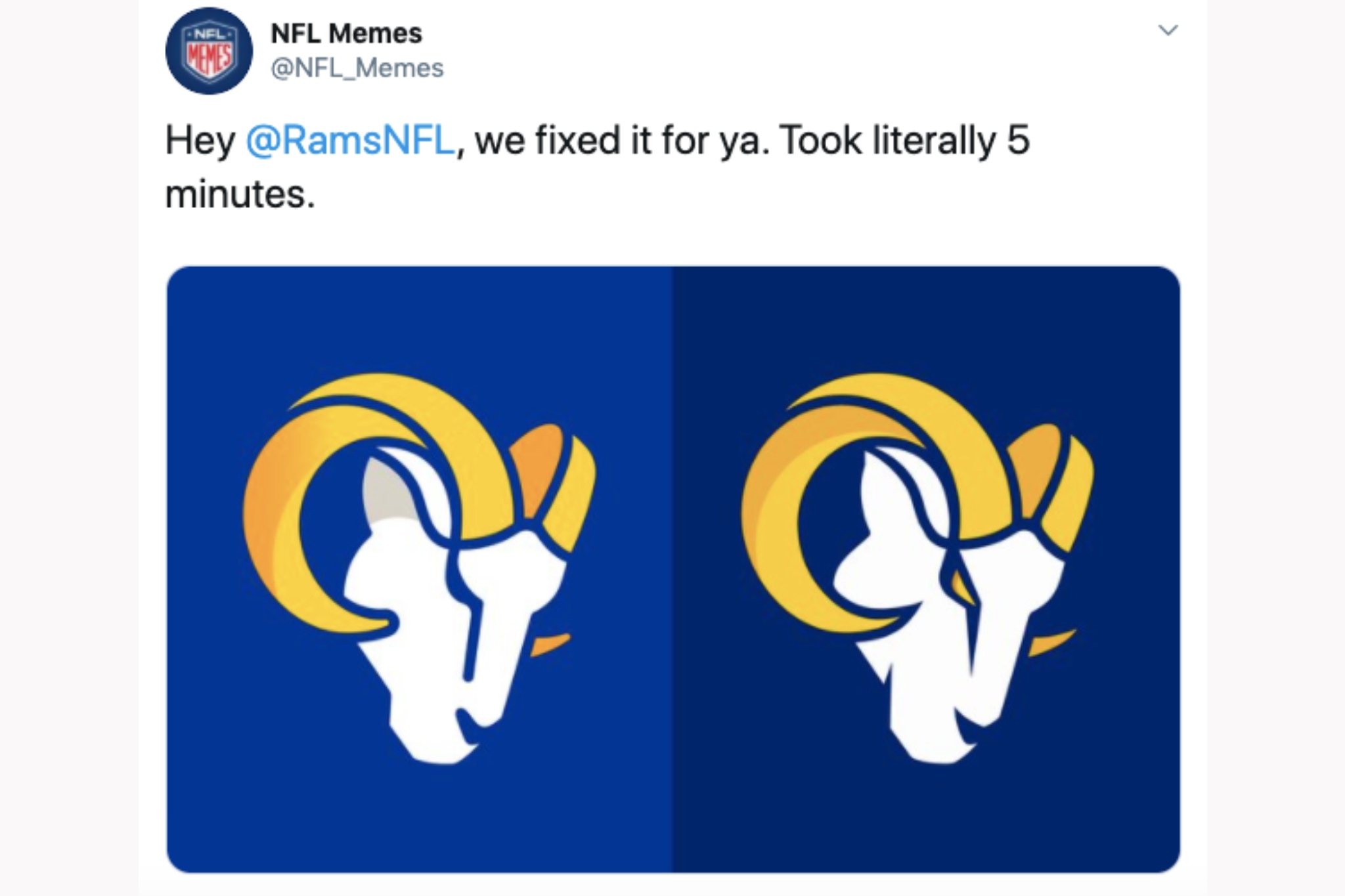 The LA Rams' new logo is bad, confusing and unnecessary 