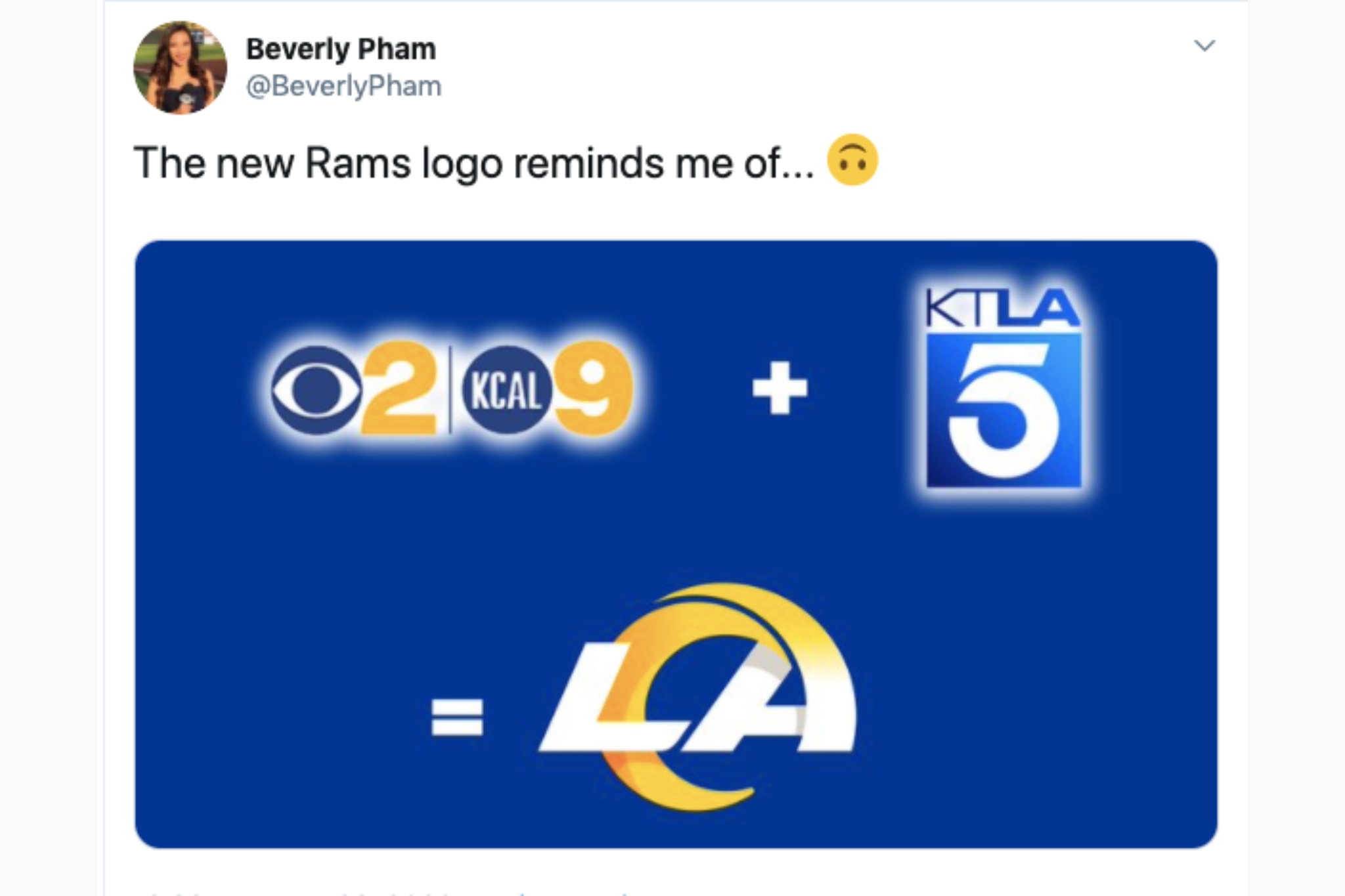 The LA Rams' new logo is bad, confusing and unnecessary 