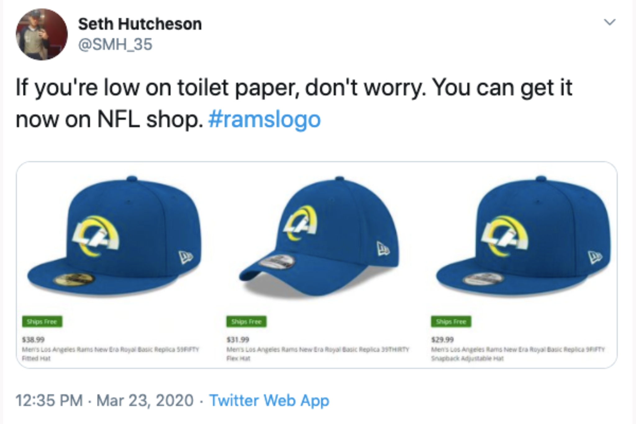 Los Angeles Rams: Twitter reactions to the Rams' new logo