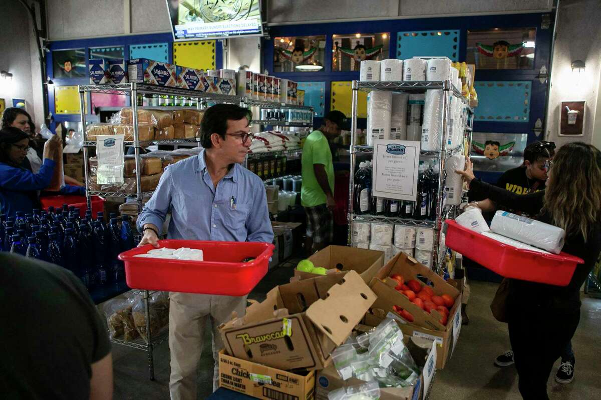 San Antonio restaurants turn into grocery stores to help with food