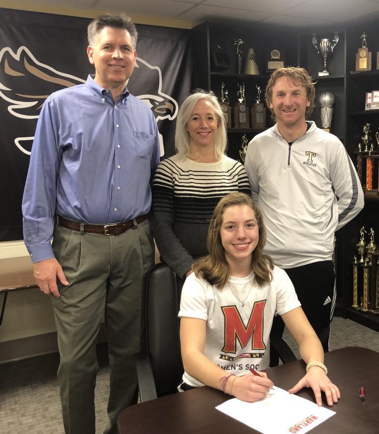 Avery Rice to play women’s soccer at Maryland