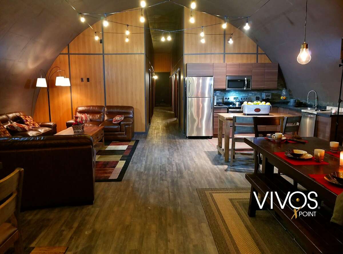Vivos xPoint boasts 575 military bunkers once used to store bombs in the Black Hills of South Dakota. Here's the interior. (Courtesy Vivos/Los Angeles Times/TNS)