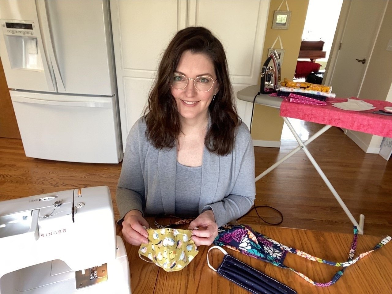 Midland 'Costume Goddesses' work together to create CDCapproved face masks