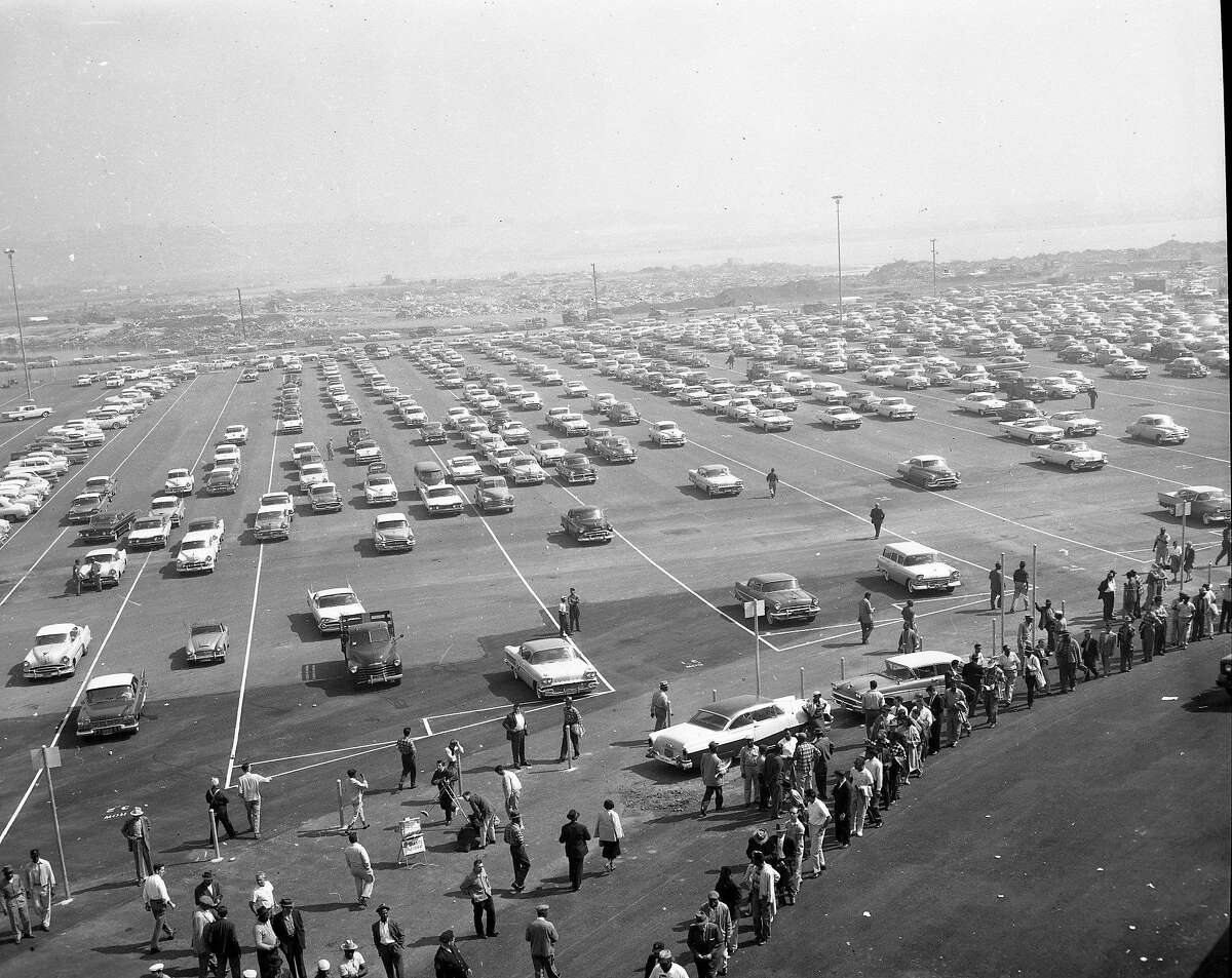 Candlestick Park’s first Opening Day Found photos from 60 years ago