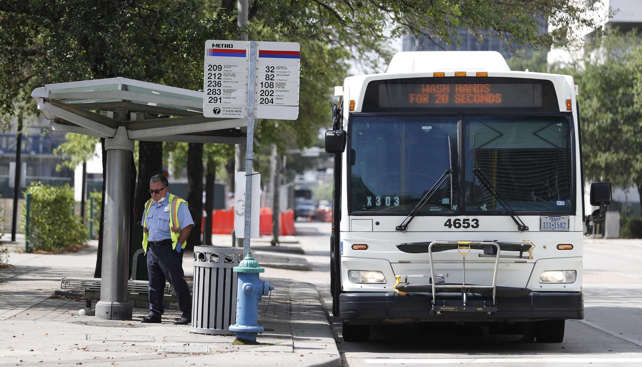 Eyeing COVID fallout, Metro moves slowly on next round of Houston bus ...