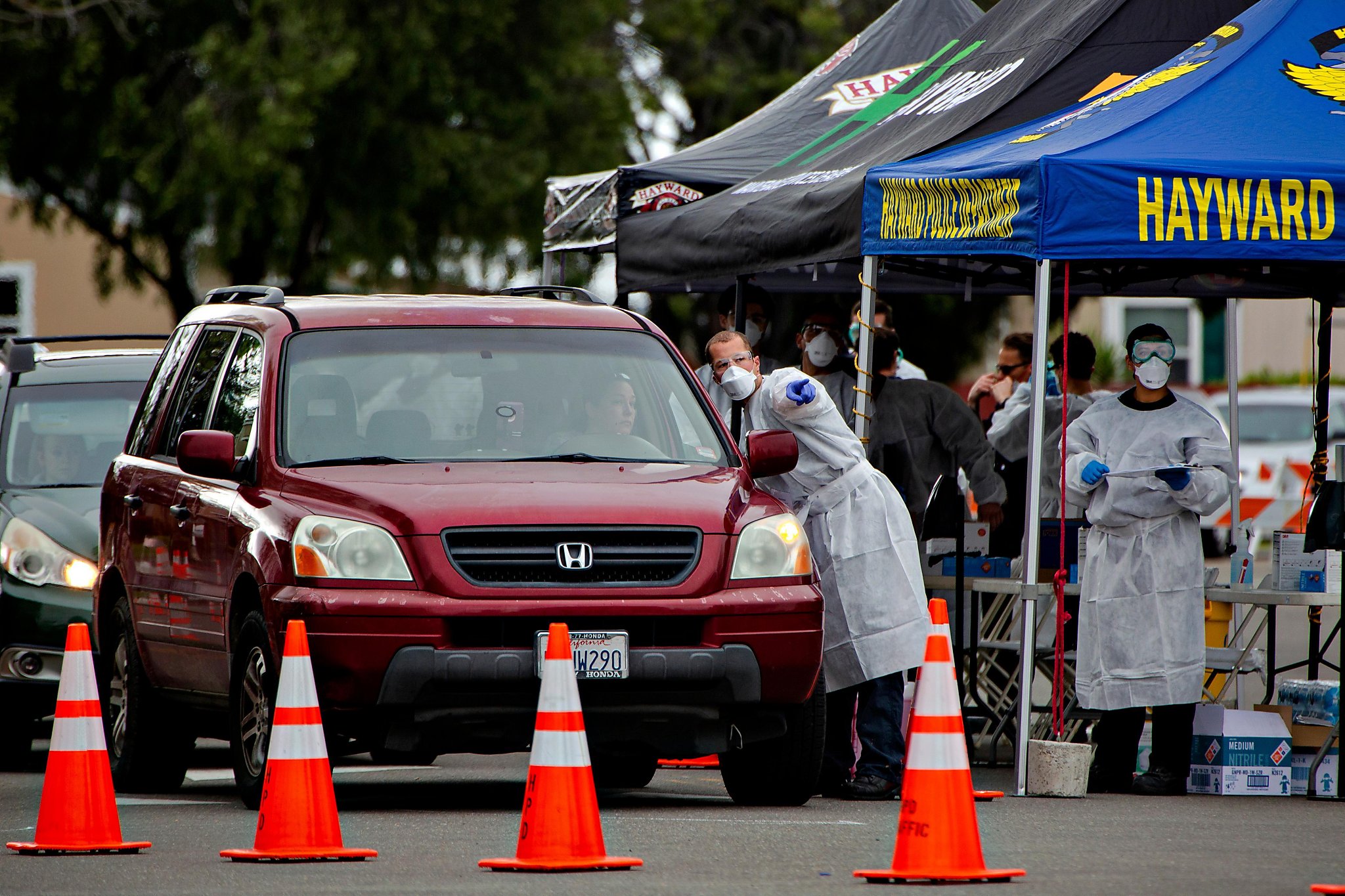 Bay Area coronavirus cases climb as testing grows: 26% test positive at Hayward site thumbnail