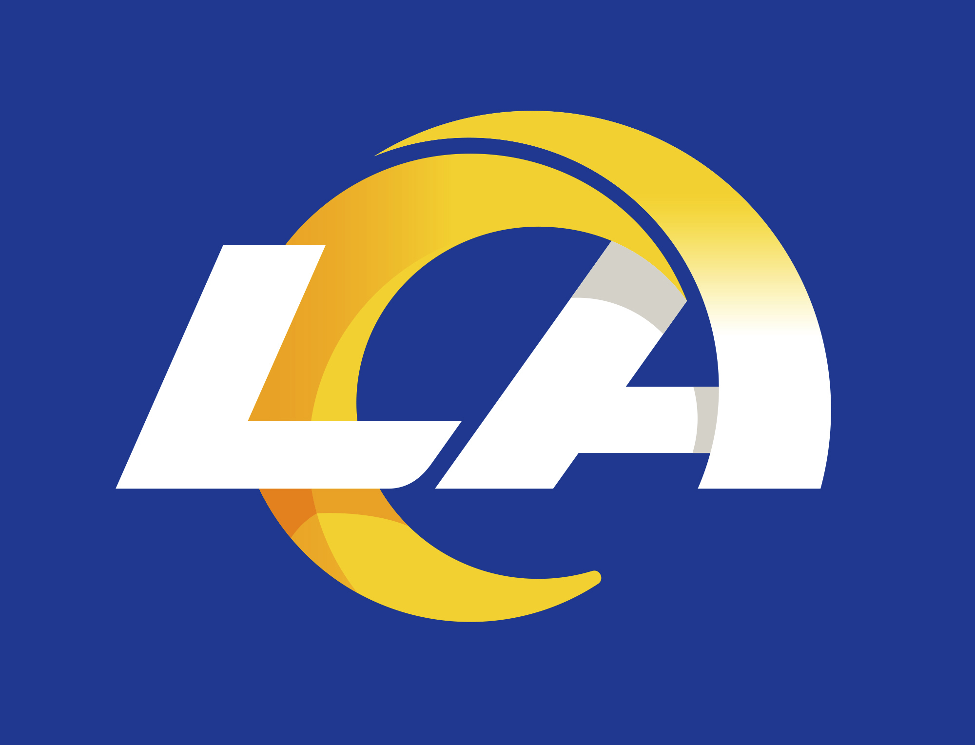 With new logo, Los Angeles Rams return to their old colors