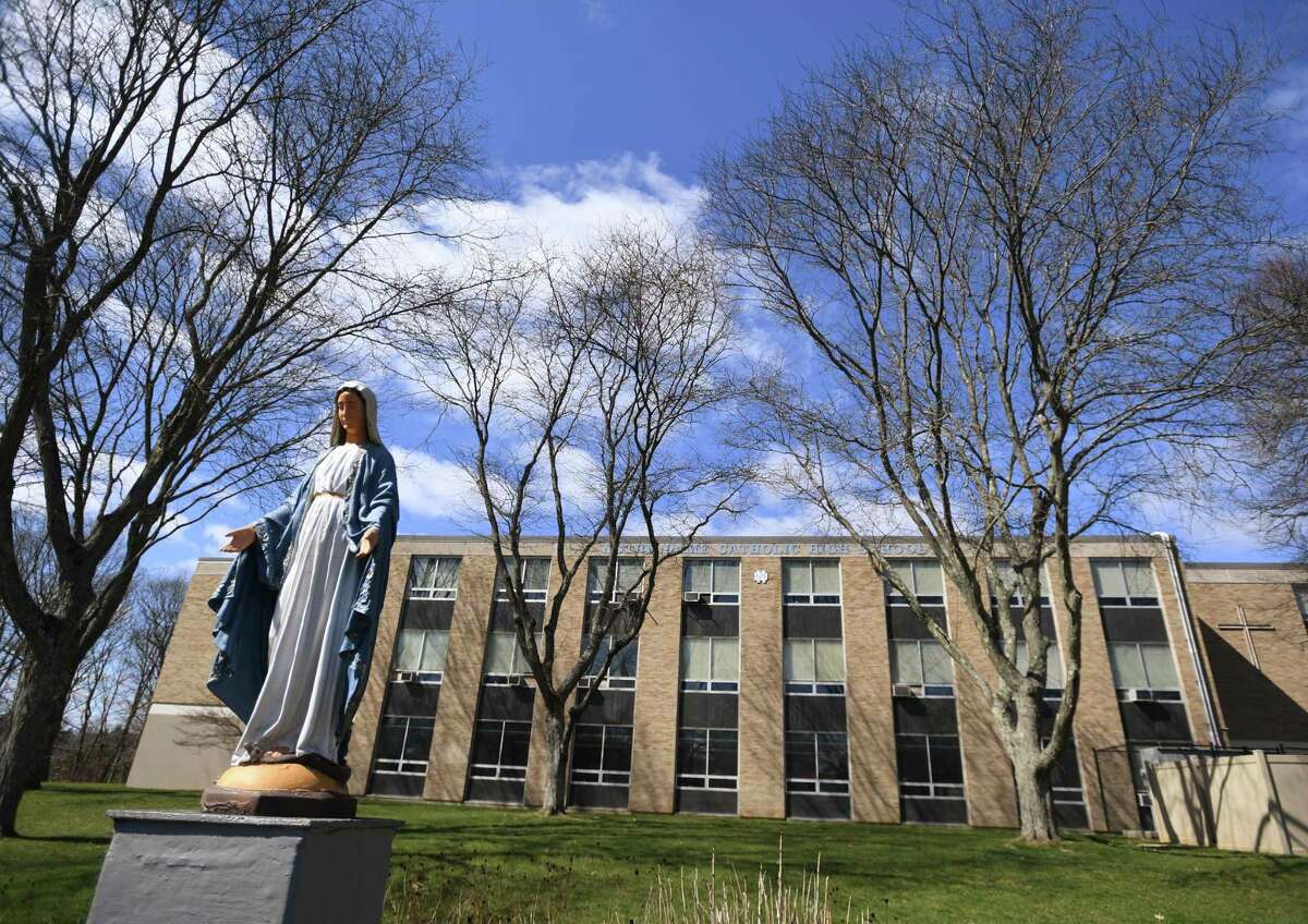 Notre Dame High School in Fairfield, Conn. on Tuesday, March 24, 2020.