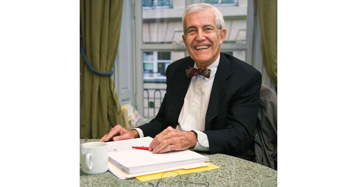 Dr. John Murray in his Paris apartment in 2013.