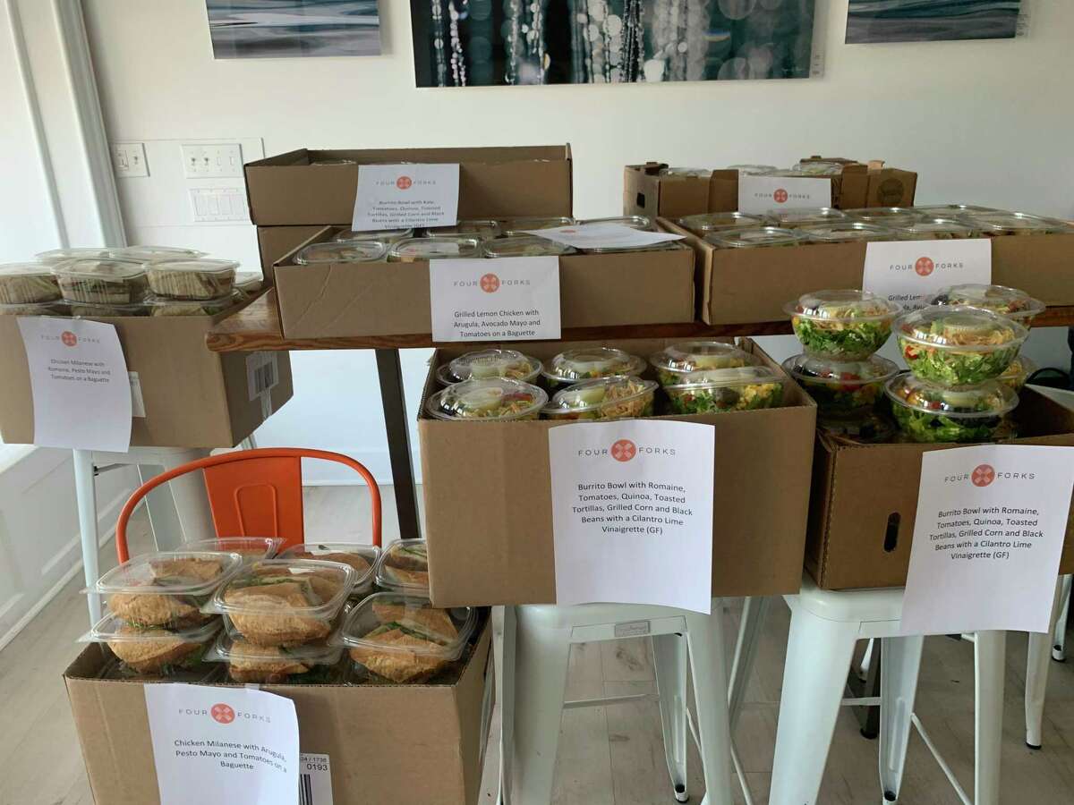 Four Forks facilitated nearly 3,000 donated meals from Darien residents and neighborhoods during the months of March to early June for frontline workers, medical staff and shelters