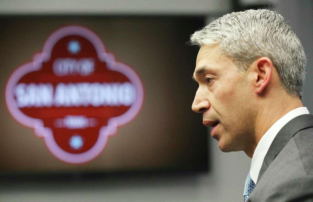 In this March photo, Mayor Ron Nirenberg issues an emergency order temporarily suspending dine-in service at restaurants and bars to limit the spread of the novel coronavirus. City leaders were right to issue a resolution to deter hate speech that has emerged during the pandemic.