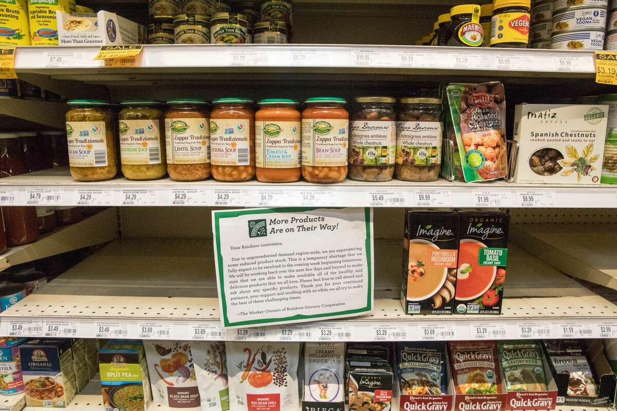 Grocery store sales are soaring, but so are stress and anxiety levels