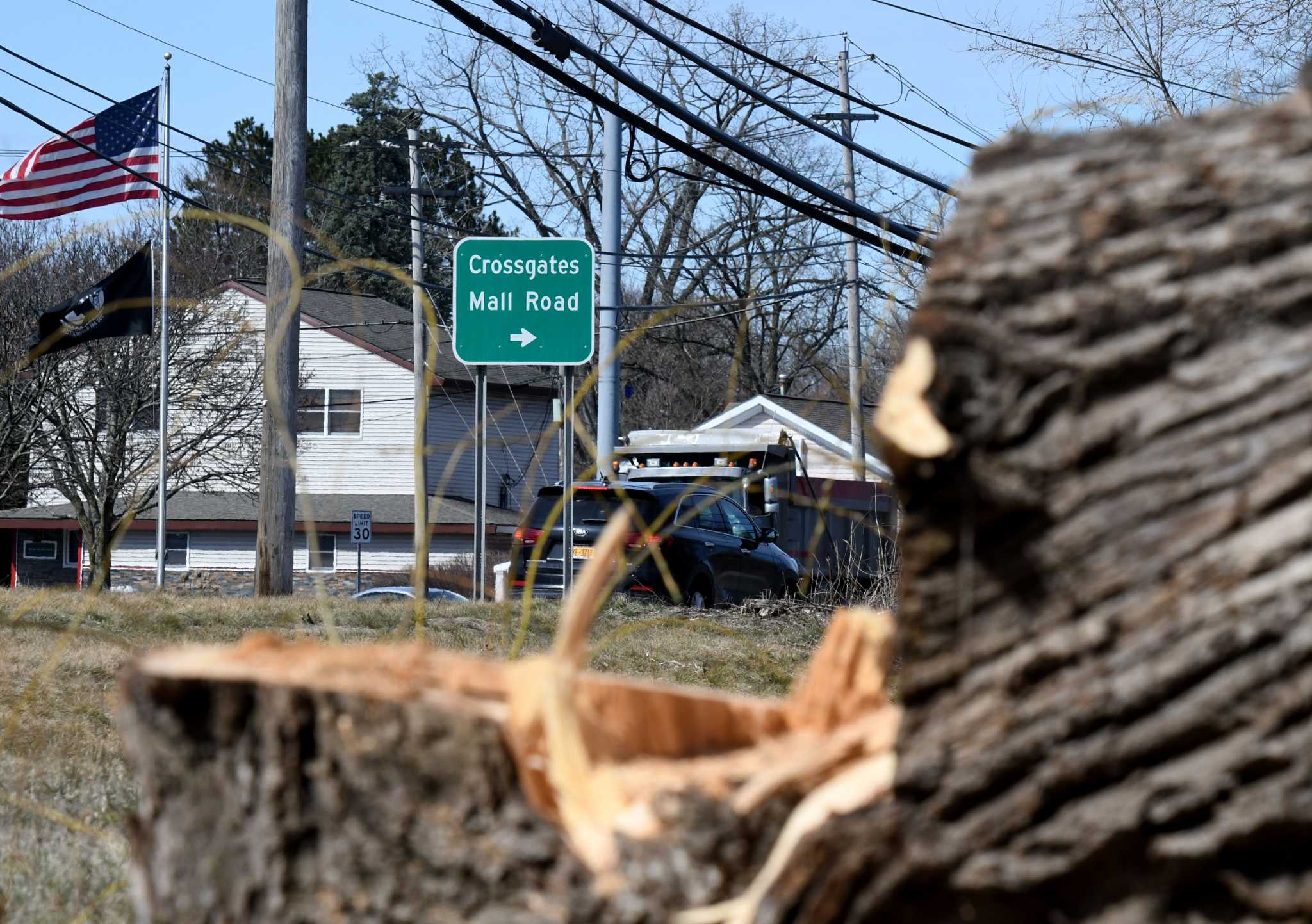 Costco site in Guilderland is suddenly devoid of trees