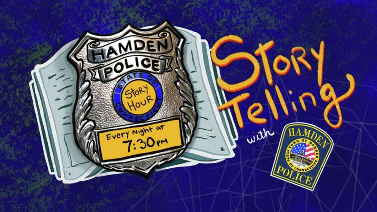 Hamden police connecting to residents with evening storytime