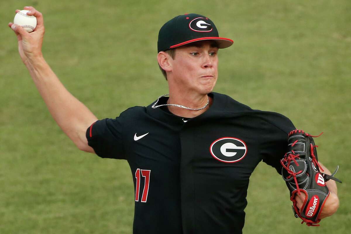 Georgia pitcher Emerson Hancock is considered one of the top picks for whenver MLB is able to hold its 2020 draft but he will most likely be gone by the time the Astros would get to pick.
