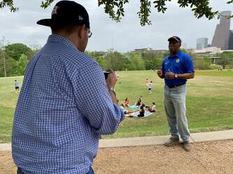 Houston Mayor Threatens To Fence Off Playgrounds Basketball