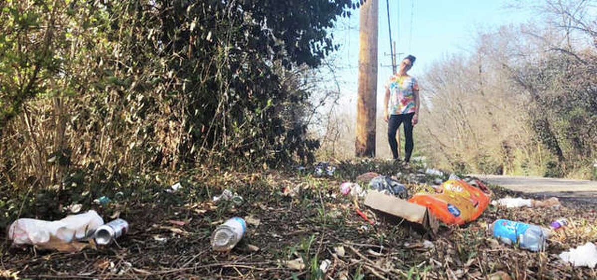 Volunteers are asked to help pick up litter at Pere Marquette Lodge on Wednesday.