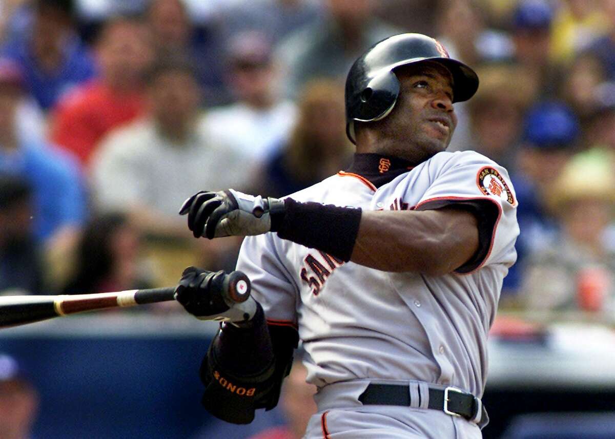 April 2, 2002: Barry Bonds hits two HRs as Giants rout Dodgers on ...