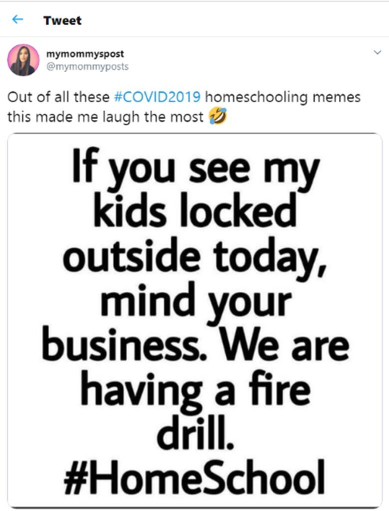 Homeschooling Memes Let Parents Vent About Their Coronavirus Outbreak Classes Benzie Record Patriot