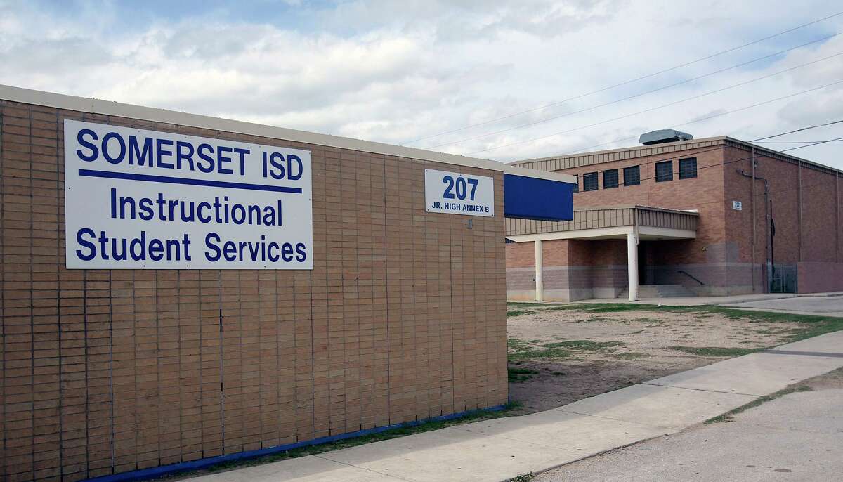 An adjacent building to the junior high seen in 2012, when Somerset Independent School District was dealing with space and funding issues.
