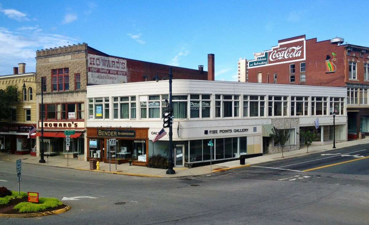 The Five Points Gallery in downtown Torrington is in the center of an area of focus for Blue Haus Group, a marketing, real estate and promotions company recently hired by the city.