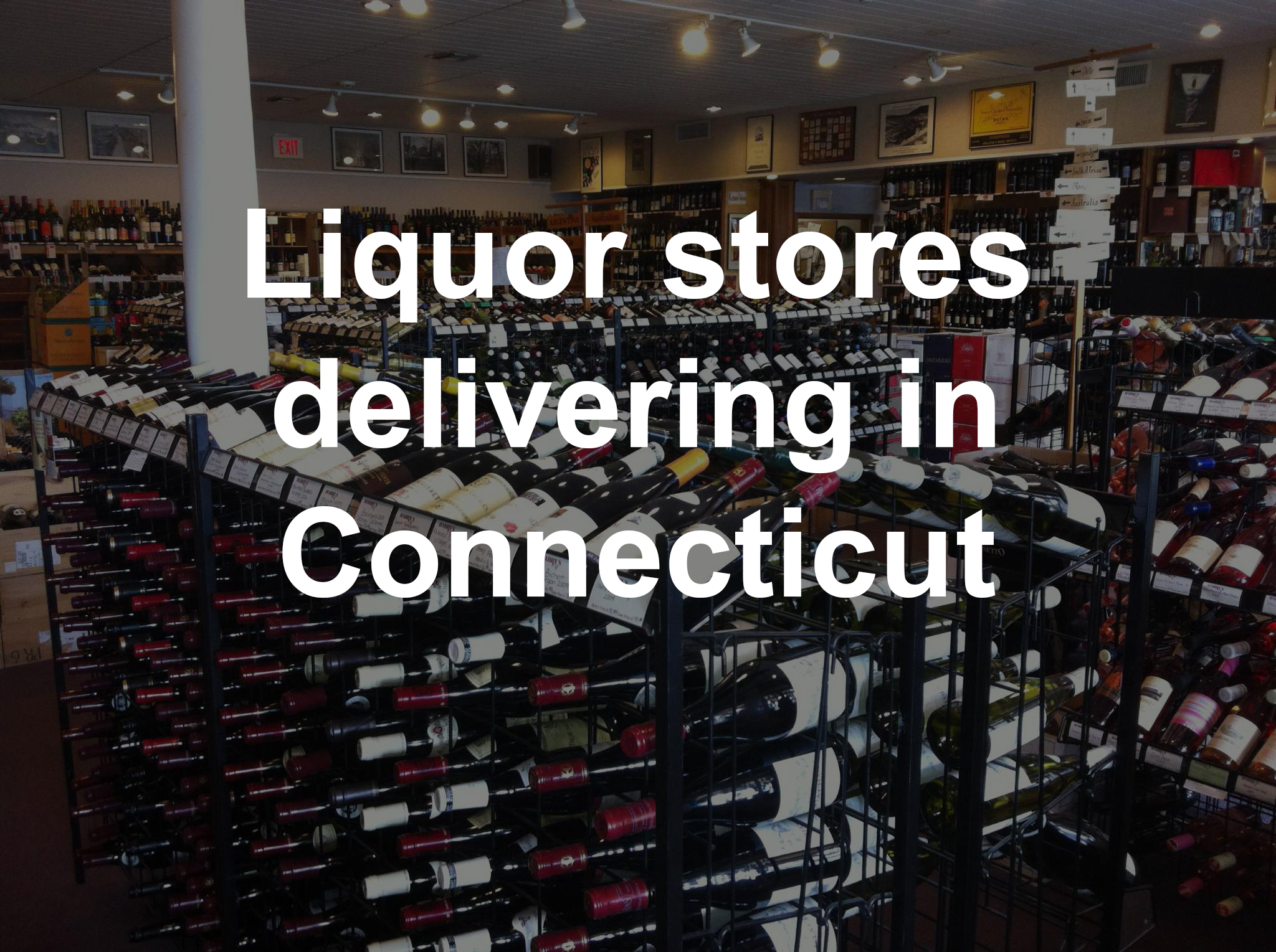 CT liquor stores delivering during coronavirus quarantine