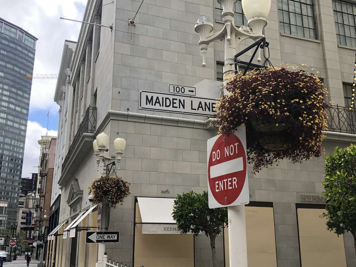 Maiden Lane in San Francisco.