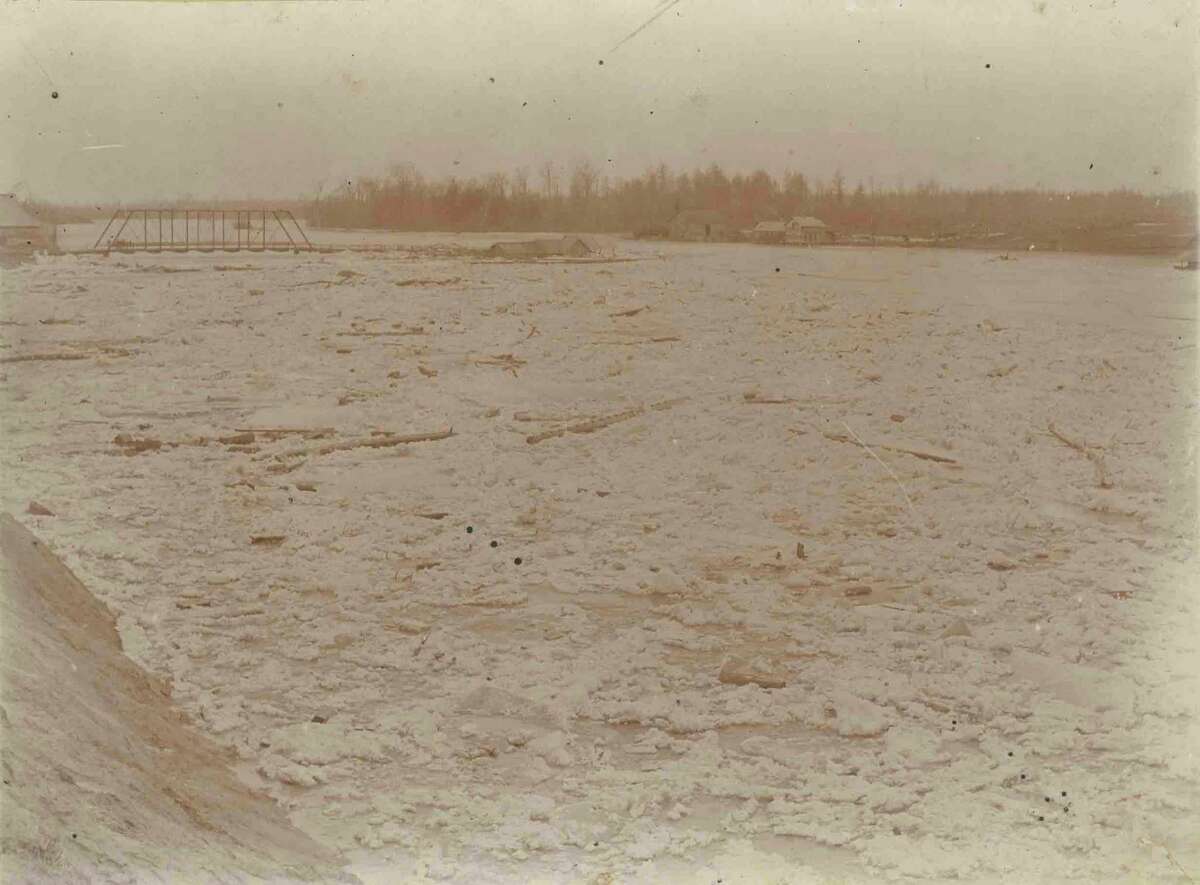 The Flood of 1893 was rated as one of the worst floods in Midland history and would be labeled as "THE Flood" until 1907 when a more damaging January flood occurred. (Midland County Historical Society)