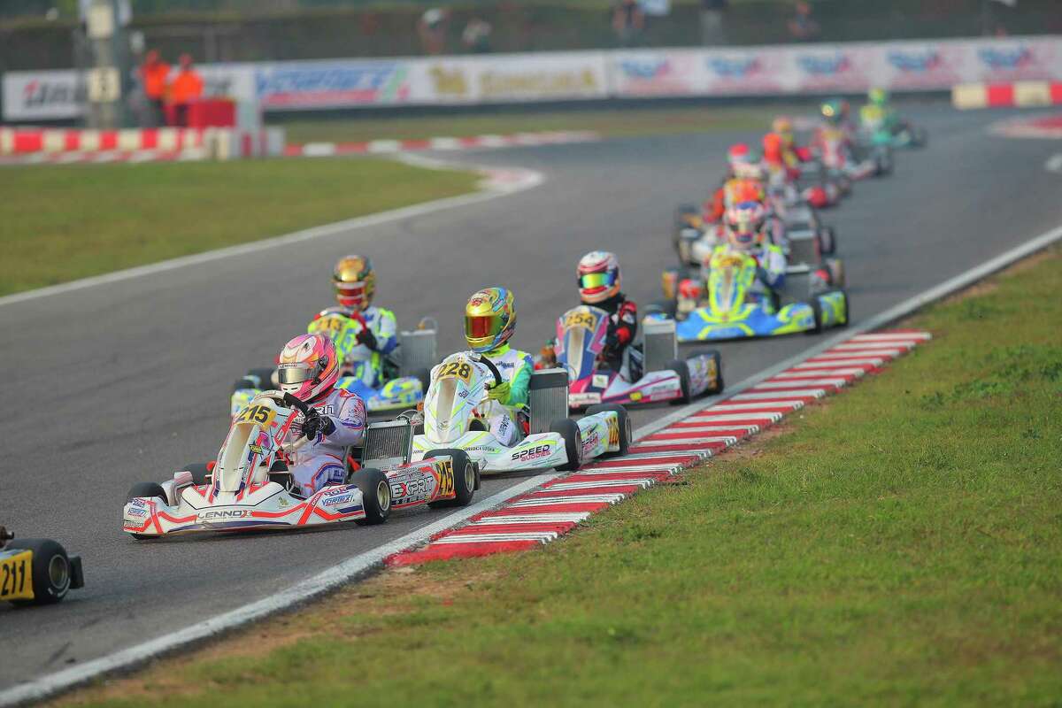 Wilton’s Emma Delattre competes in kart racing in the U.S. and abroad.