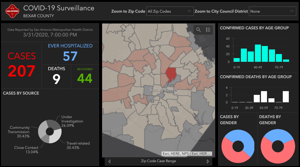 City of San Antonio launches interactive map to track COVID-19 cases
