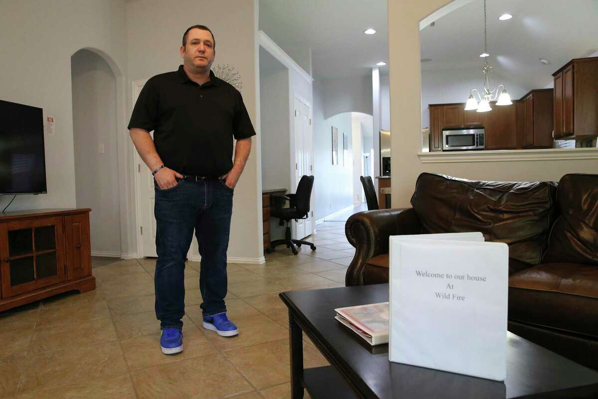 Levi Rodgers, a retired Green Beret, rents several houses to families coming to town for graduations at Joint Base San Antonio-Lackland.