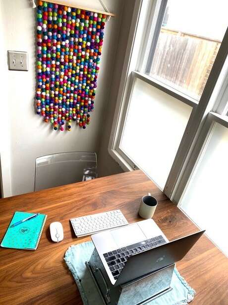 Sara Eizen suggests an option for a home office set-up. Photo: Sara Eizen