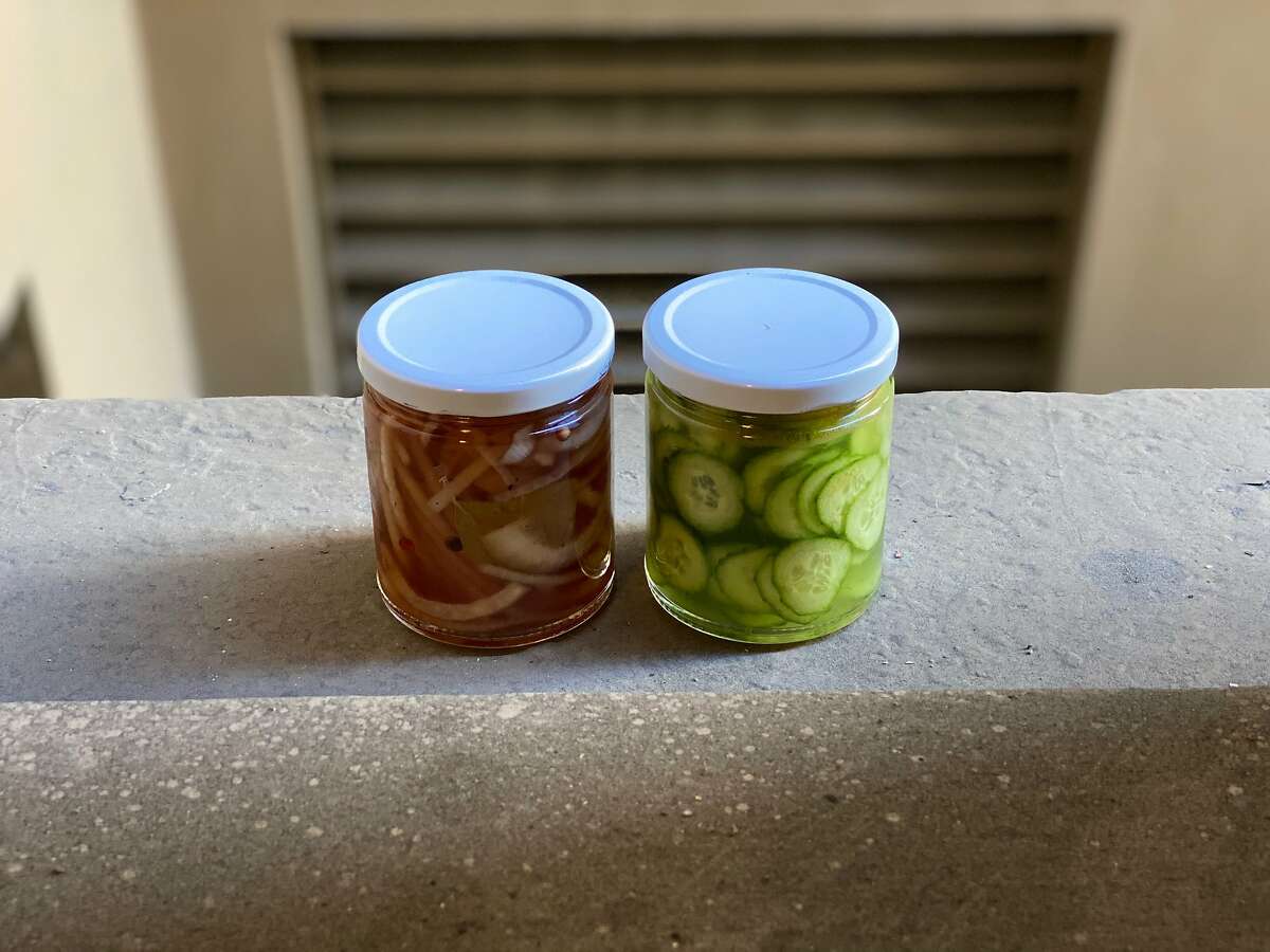 Pickles made by San Francisco's Alyssa Lee, who has become more focused on avoiding food waste since the Bay Area's shelter in place.