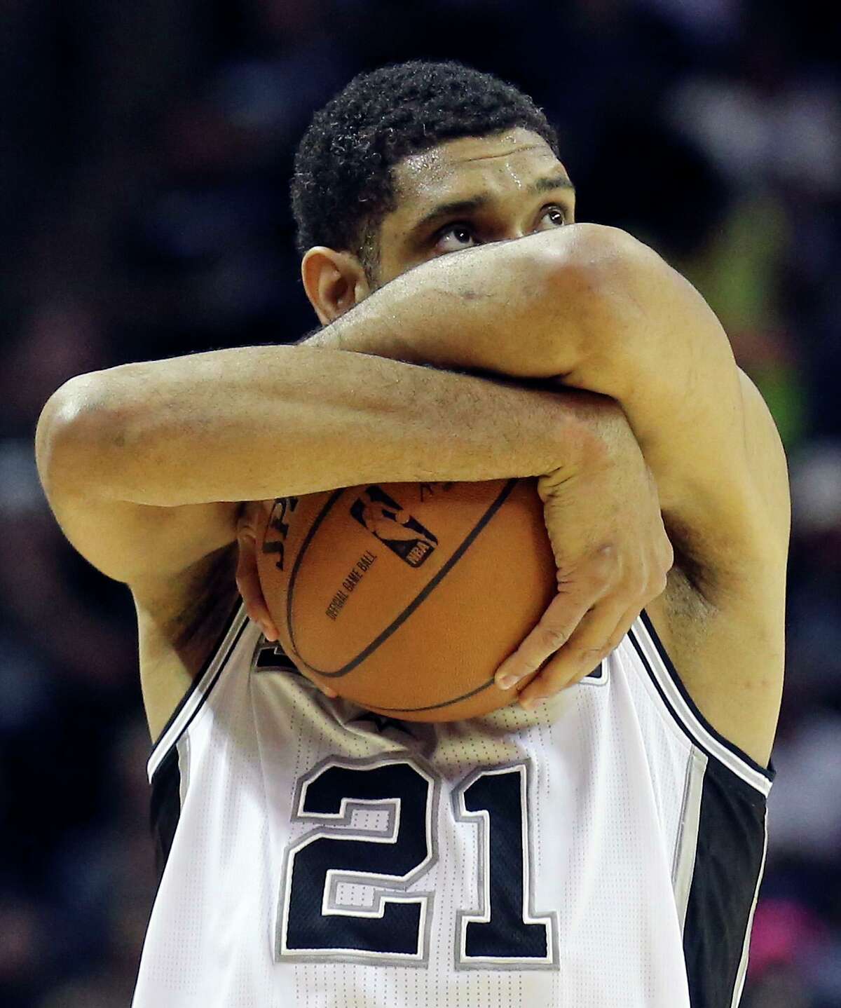 Before Tim Duncan wore #21 - Pounding The Rock