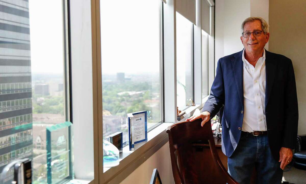 Fred Zeidman, chairman of finance firm Gordian Group, at his office, in Houston,Monday, March 23, 2020.
