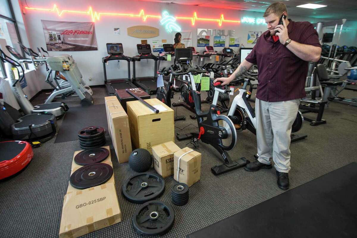 Staying in shape while staying at home drives 'outrageous' run on