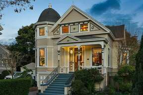 This 5-bedroom Queen Anne home in Alameda is listed as an Alameda Historic Resource and is currently for sale for $2.2 million.