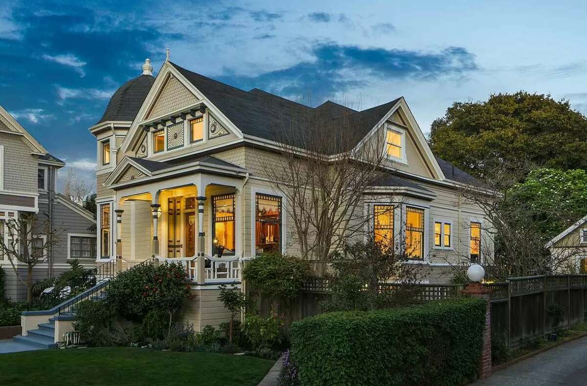 Historic Alameda Queen Anne with loftlike attic for sale for 2.2M