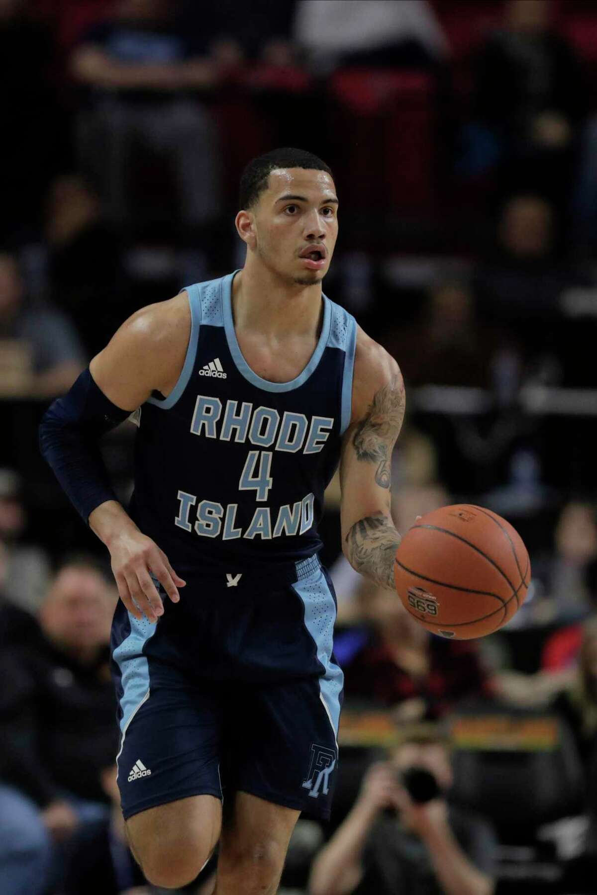 Tyrese Martin, a big, scoring guard, transferring from URI to UConn