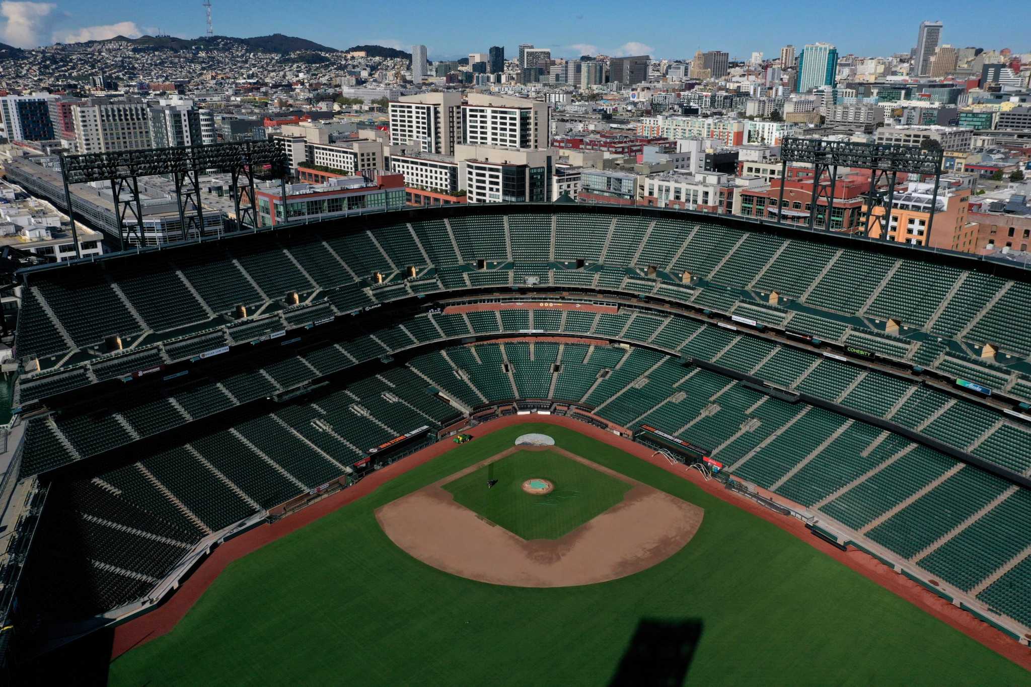 San Francisco Giants baseball game ticket at Oracle Park