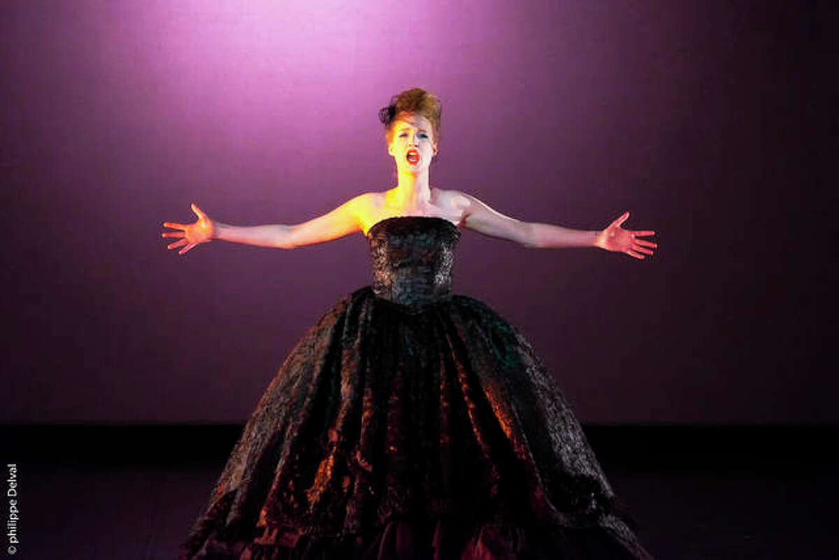 Belgian soprano Déborah Cachet in a performance with the Delaware Valley Dance Academy, a premier dance studio in Colmar, Pennsylvania. Delaware Valley Dance Academy students have been accepted and received scholarships to such prestigious summer programs as The School of American Ballet (SAB), The Pennsylvania Governor’s School for the Arts, American Ballet Theater, Miami City Ballet, The Rock School, Princeton Ballet School, Boston Ballet and many others. Cachet will be a guest soloist at Opera Edwardsville’s third annual Christmas at The Wildey, at 7:30 p.m. Friday, Dec. 11, at The Wildey Theatre, Edwardsville.