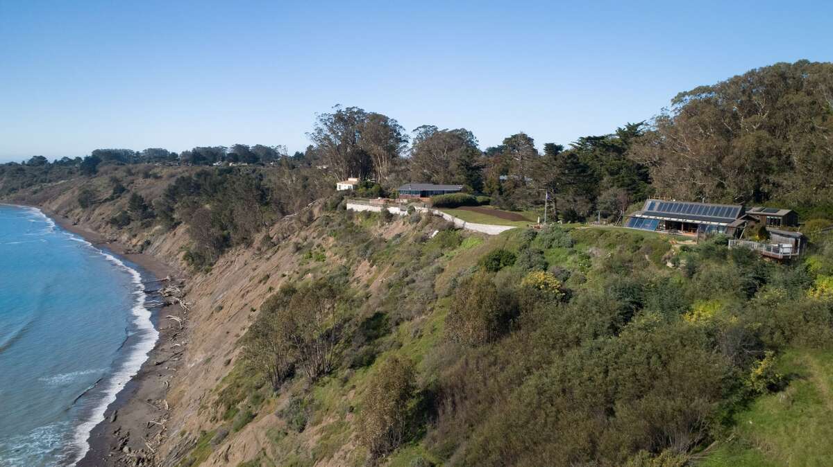 Handcrafted by boat builders and stone masons, this beachfront Bolinas
