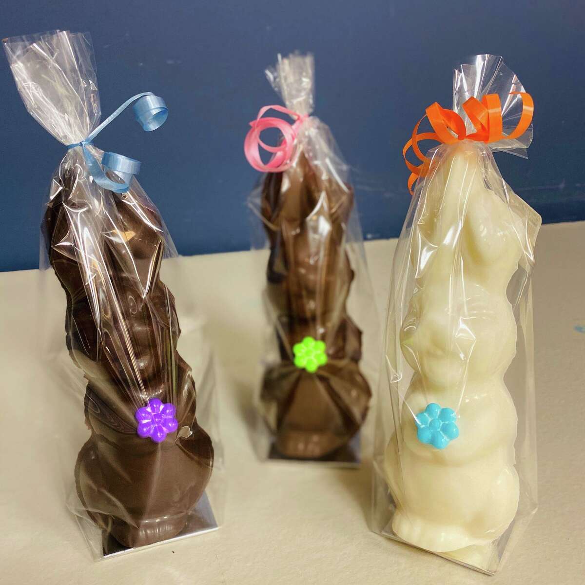 Darien's Chocolate Works is churning out Easter treats.
