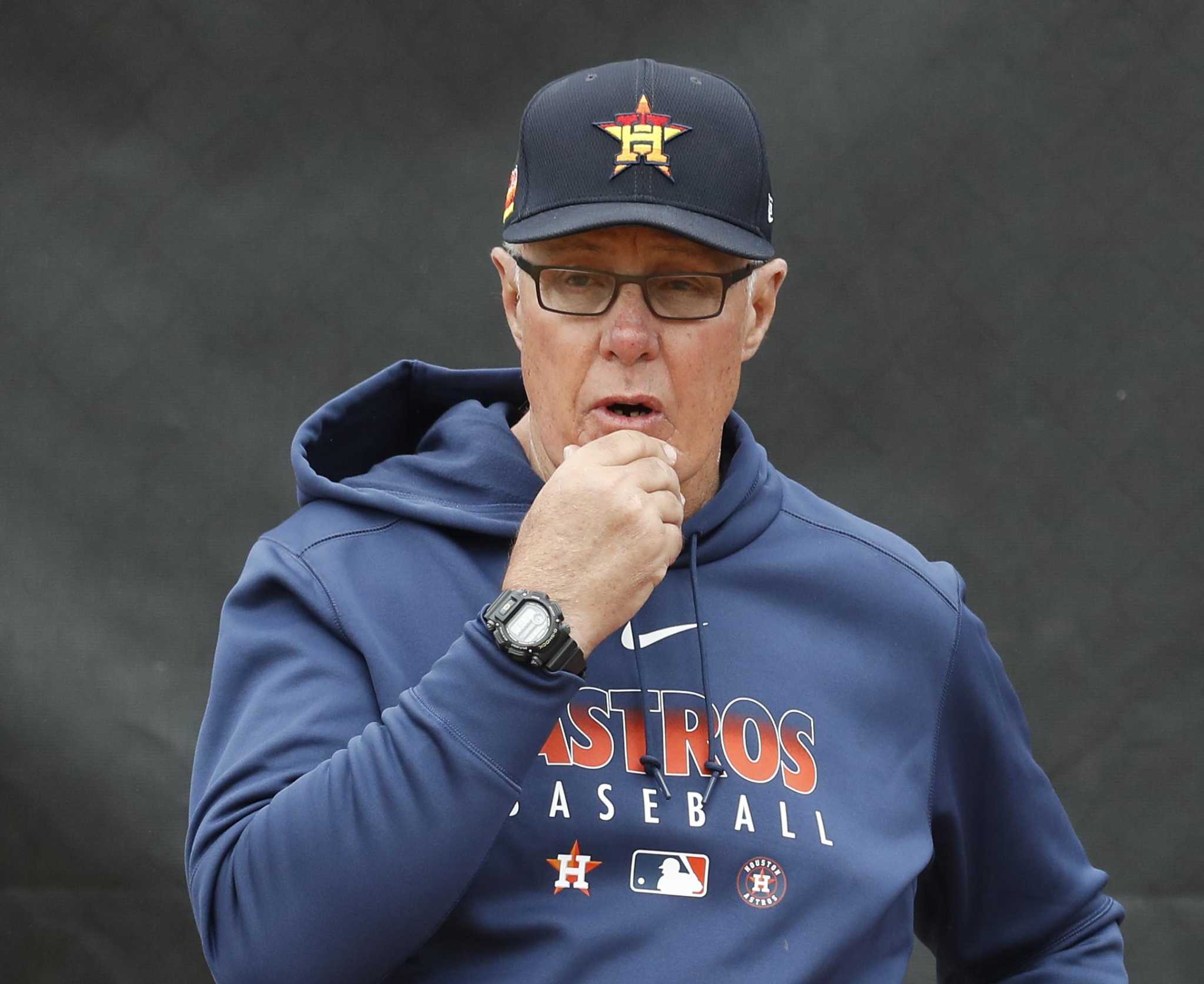 Even during shutdown, Astros' Brent Strom has a pitching plan