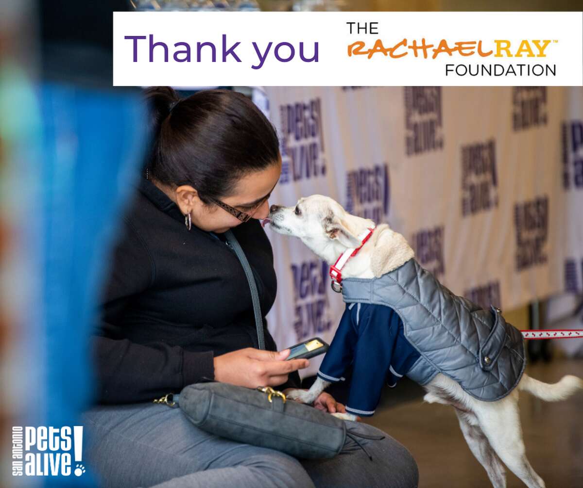 San Antonio Pets Alive! received some much-needed help this week from Food Network celebrity and chef Rachael Ray.