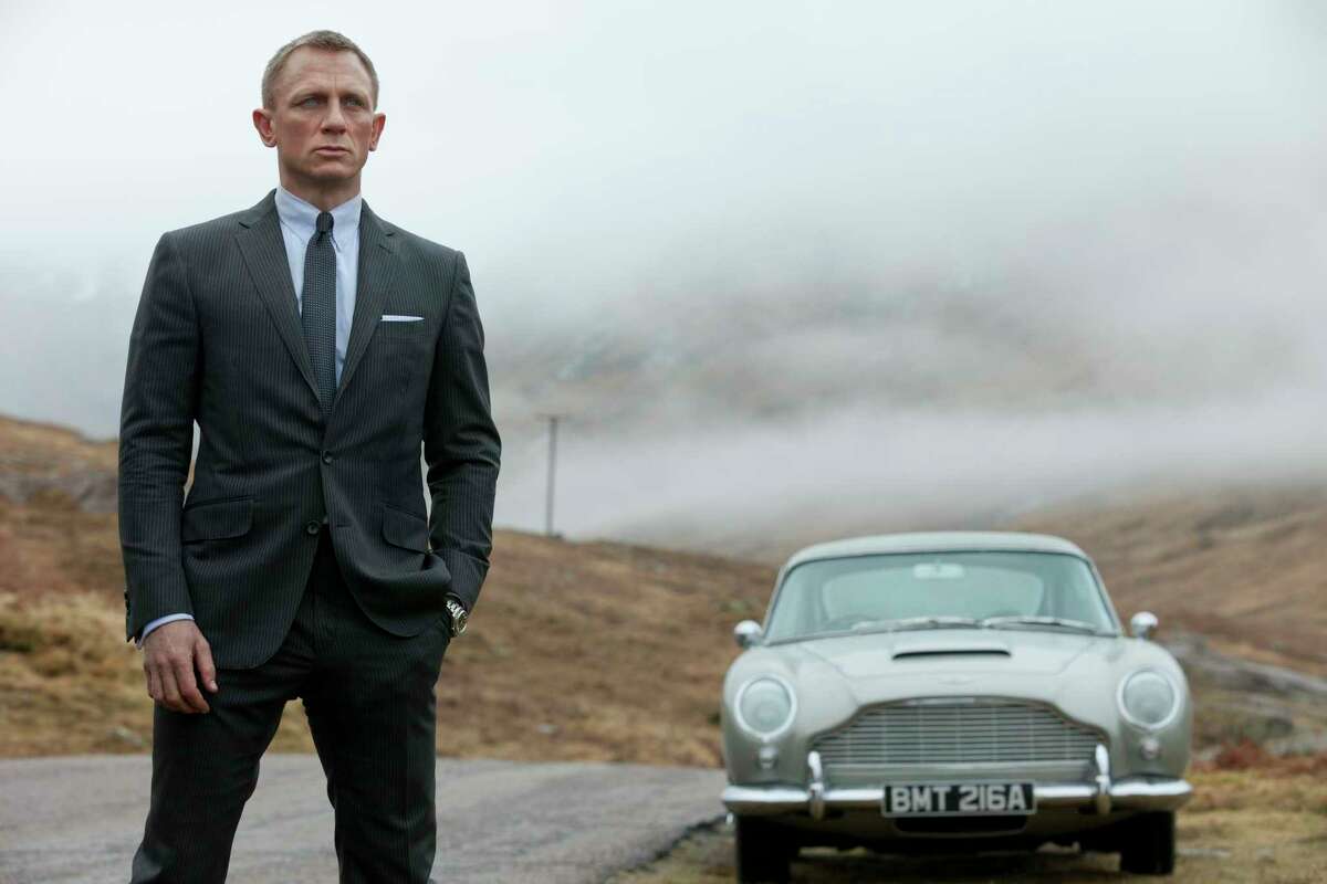 This film image released by Columbia Pictures shows Daniel Craig as James Bond in the action adventure film,