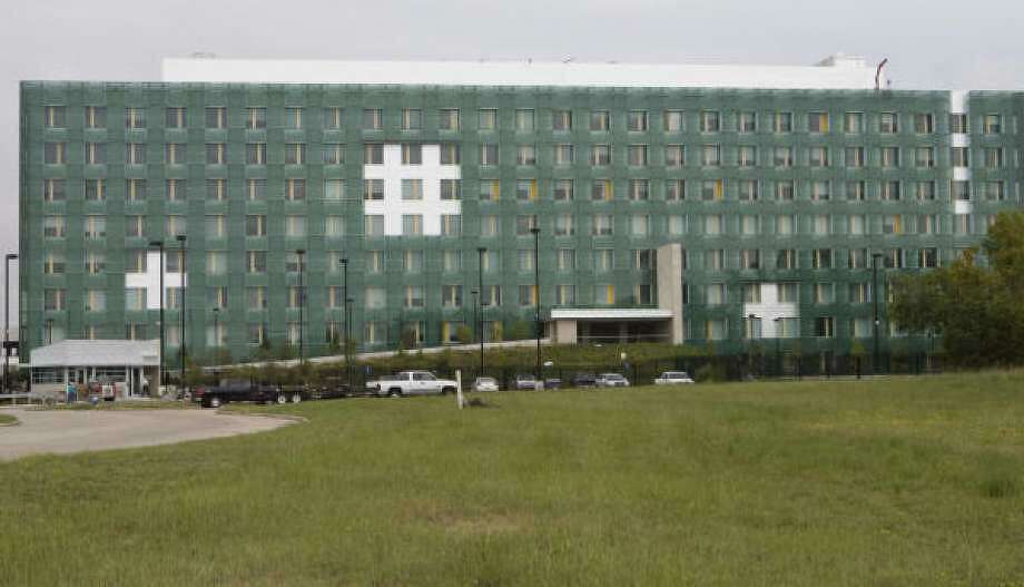 The FBI building can be seen from U.S. 290 on Houston’s northwest side.