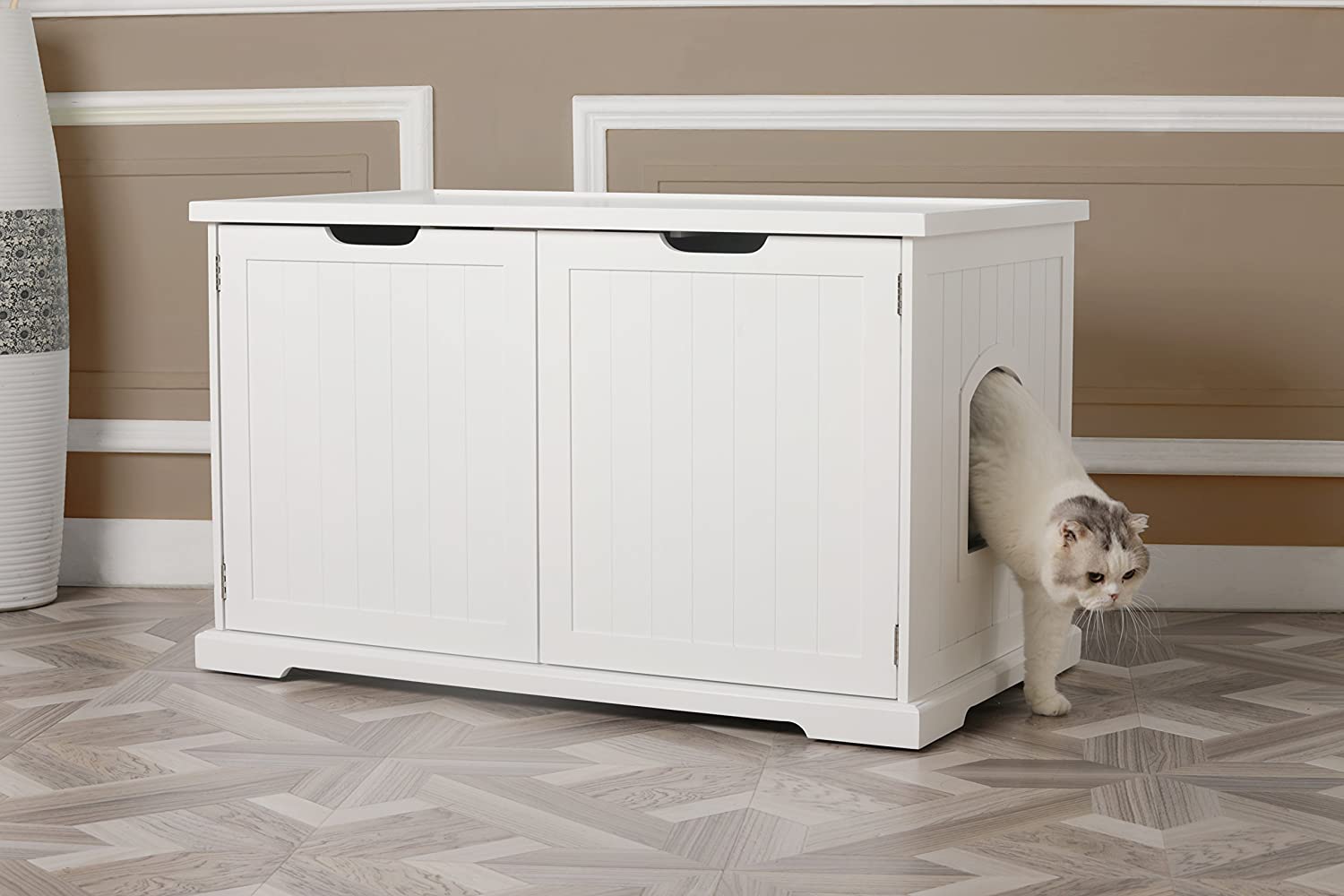 Featured image of post Cat Litter Box Furniture Top Entry - If you do not clean the box daily or it is smelly, then the cat will refuse to use it.