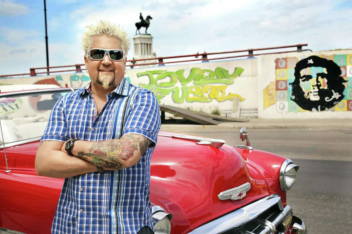 Guy Fieri visits Havana in an episode of “Diners, Drive-Ins and Dives.”
