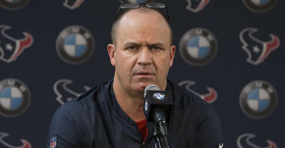 Houston Texans Head Coach Bill O'Brien speaks to the press at NRG Stadium after the season-ending loss to Kansas City Chiefs last night on Monday, Jan. 13, 2020, in Houston. Photo: Yi-Chin Lee/Staff Photographer / © 2020 Houston Chronicle